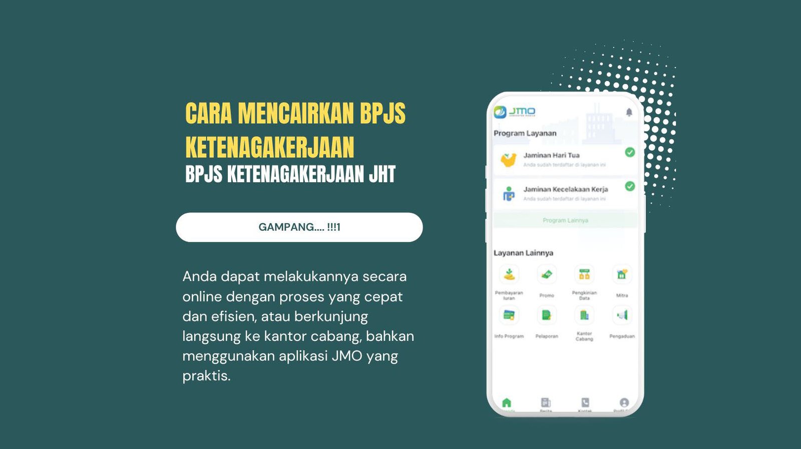 Cara Mencairkan BPJS Ketenagakerjaan Jaminan Hari Tua