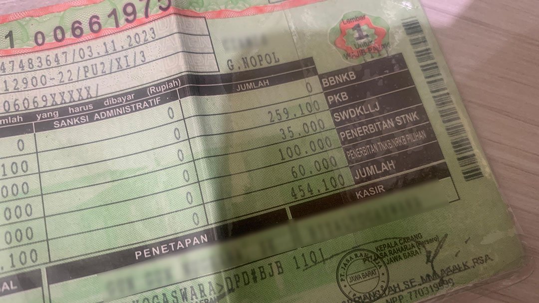 Cara dan Syarat Perpanjang STNK Online