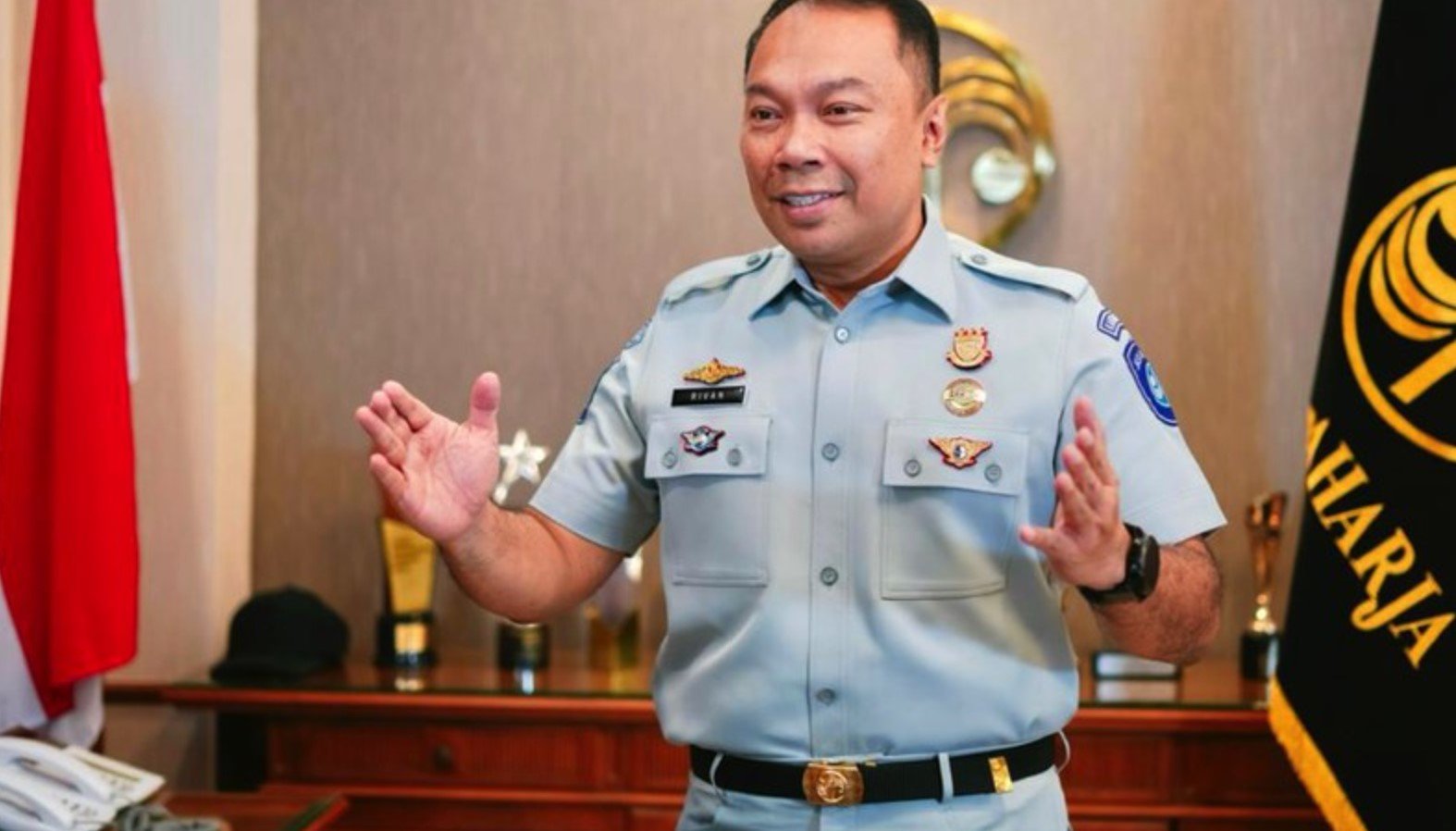 Direktur Utama PT Jasa Raharja Rivan A Purwantono