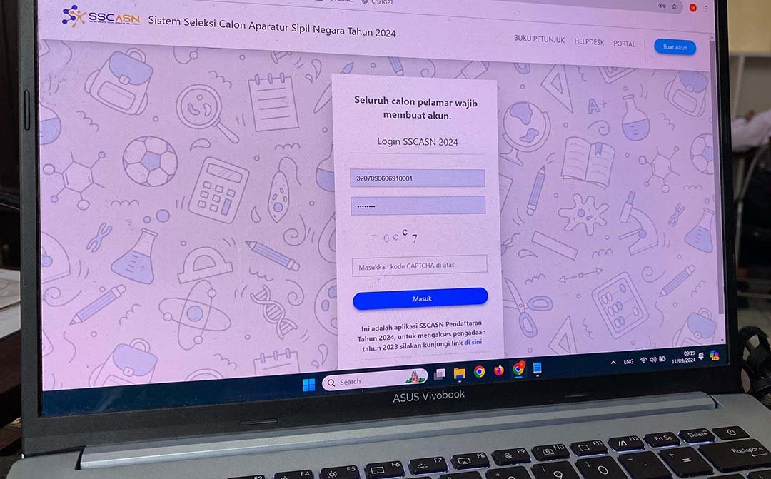 Login SSCASN