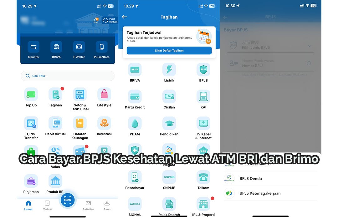 Cara Bayar BPJS Kesehatan Lewat ATM BRI dan Brimo