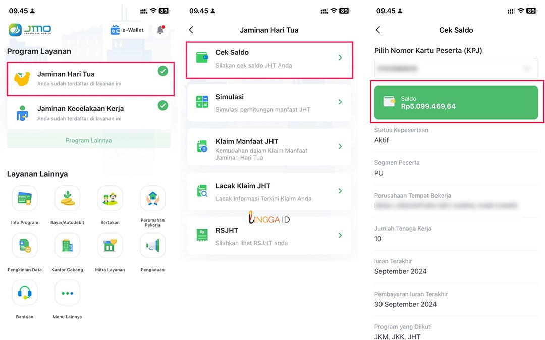 Cara Cek Saldo Bpjs Ketenagakerjaan Via JMO Mobile