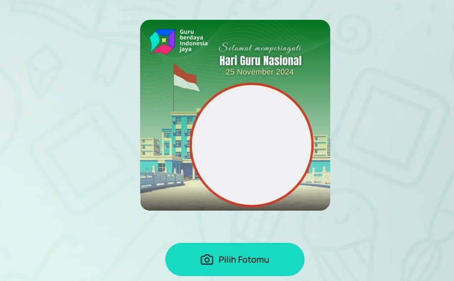 Link Twibbon Hari Guru Nasional 2024