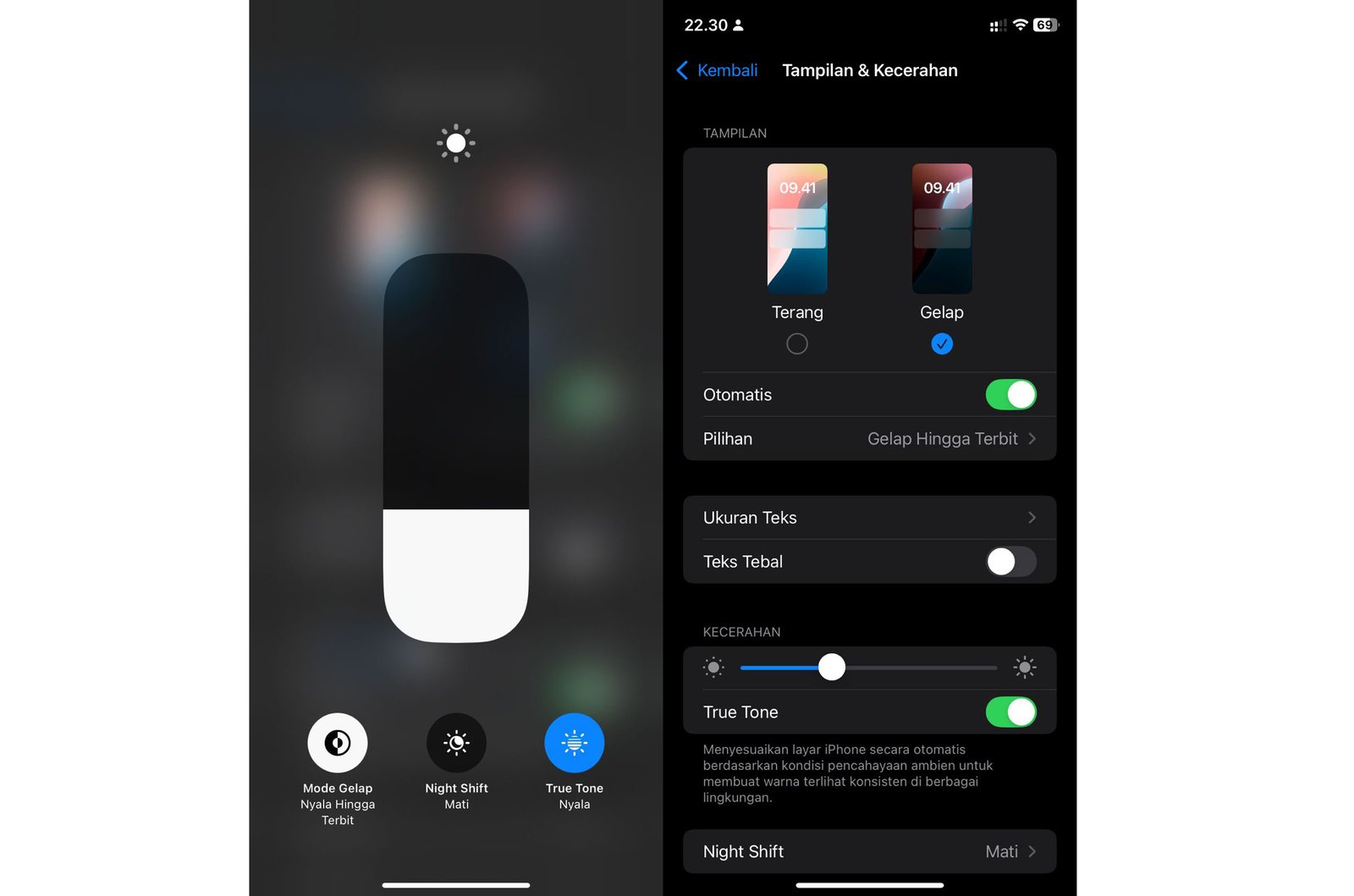 True Tone di iPhone untuk Apa