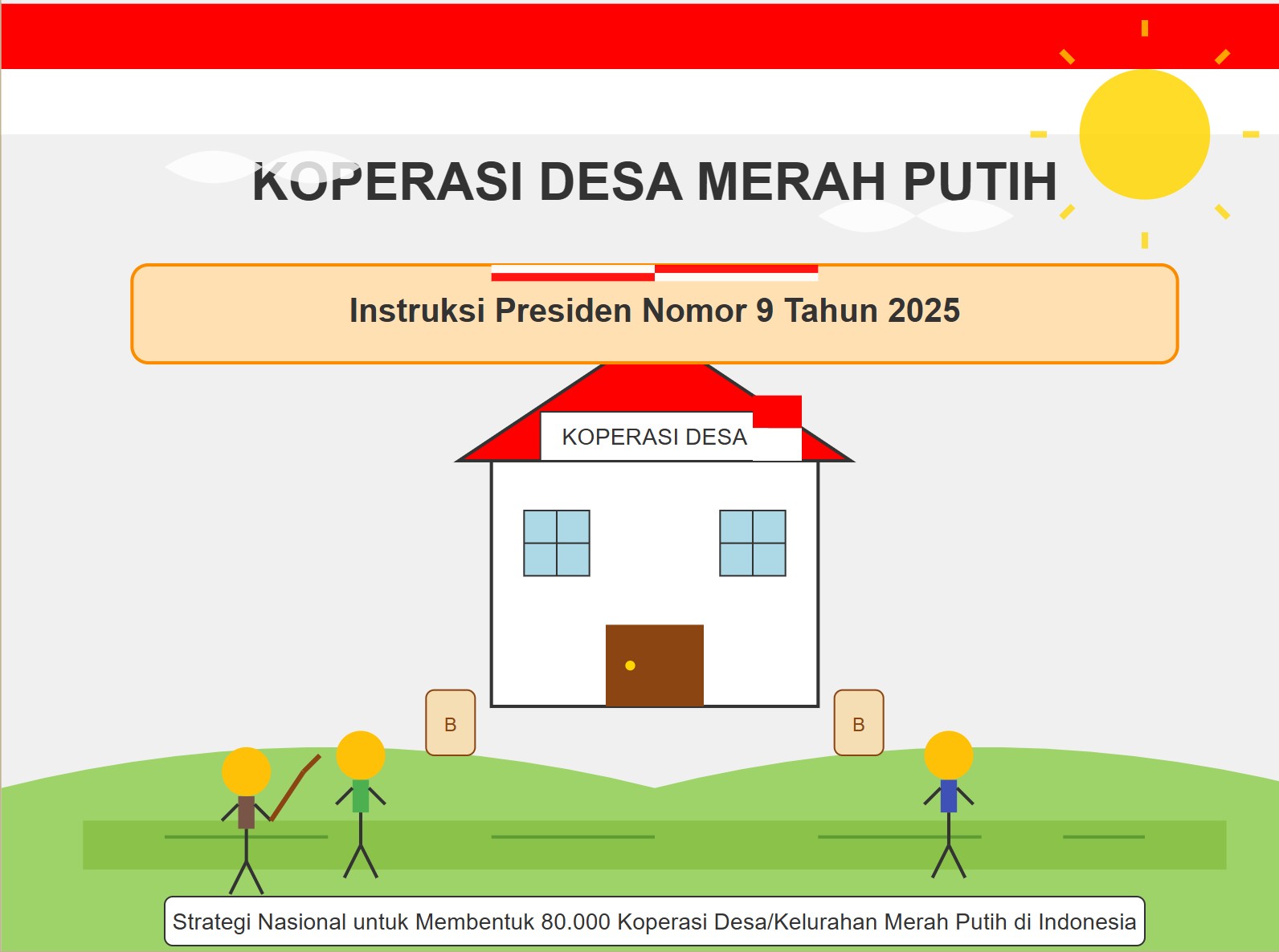 Apa itu Koperasi Desa Merah Putih dan Bedanya dengan Bumdes