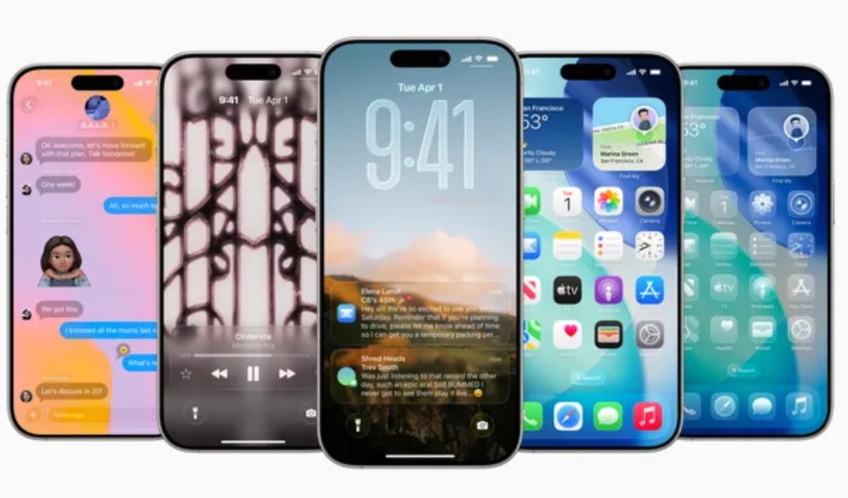 iOS 26 Hadir dengan Desain Transparan