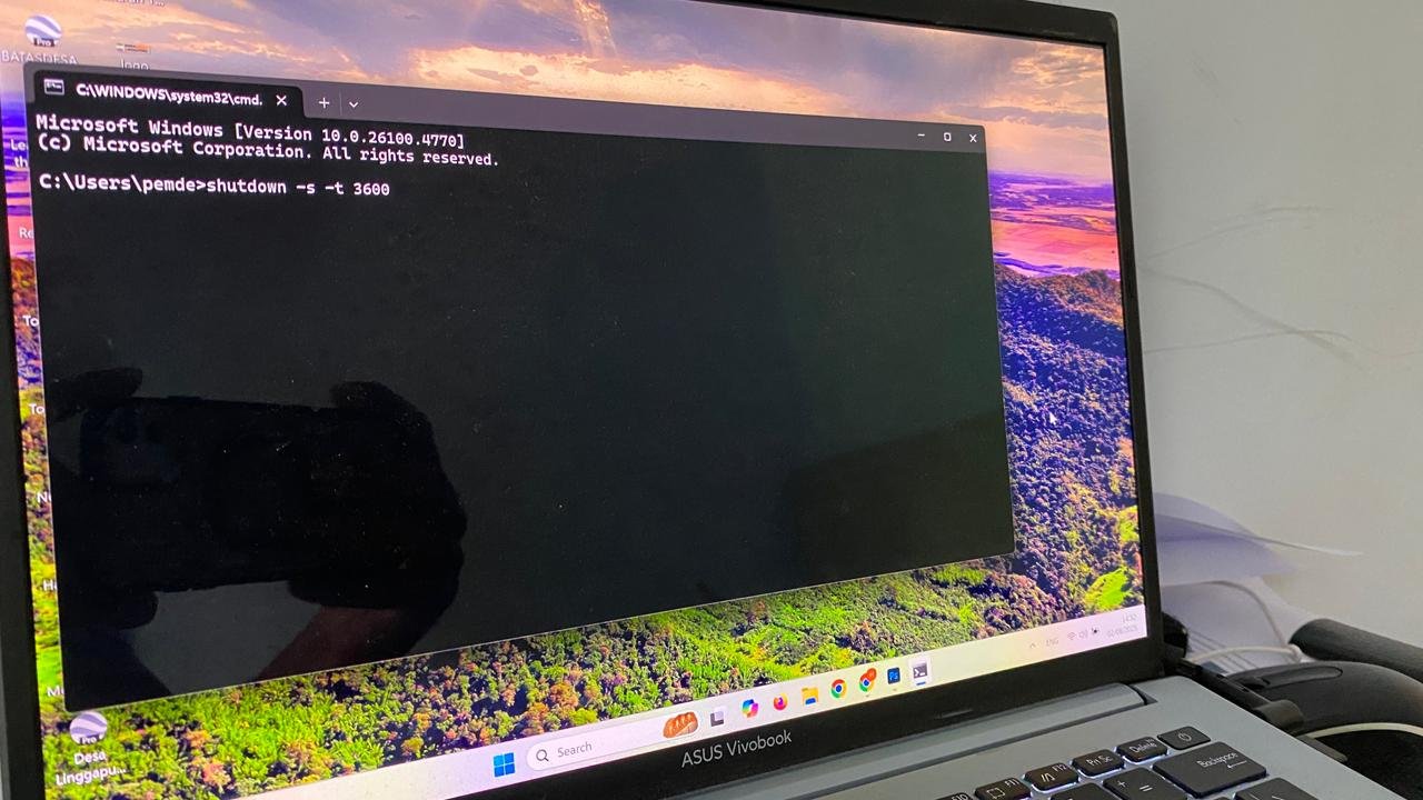 Cara Membuat Timer Shutdown Otomatis Windows 11 Menggunakan Perintah CMD