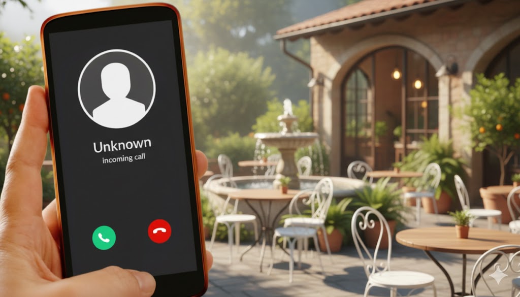 blokir no tidak dikenal