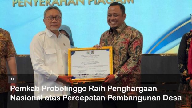 Pemkab Probolinggo mendapat penghagaan dari kemendes